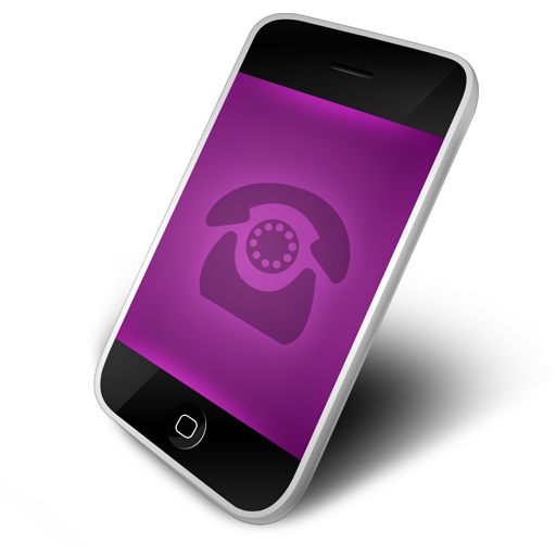Phone Purple
